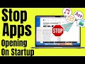 How to Stop Apps From Opening on Startup on MacBook Pro / Air / iMac