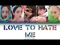 BLACKPINK (블랙핑크)『 LOVE TO HATE ME』You as a member [Karaoke] (5 members ver) [Han|Rom|Eng]