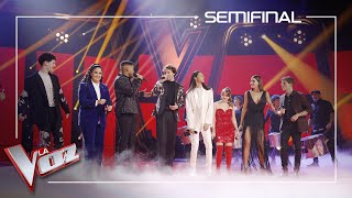 Los talents semifinalistas cantan 'Hay que vivir el momento' | Semifinal | La Voz Antena 3 2022