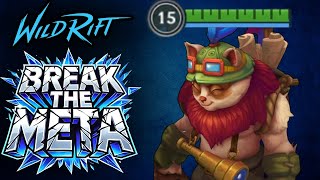 RAID BOSS TANK TEEMO - Break The Meta Wild Rift