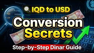 Iqd To Usd Conversion Secrets Step By Step Dinar Guide