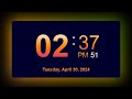 How To Create Digital Clock Using HTML CSS & JavaScript | Display Time Using JavaScript