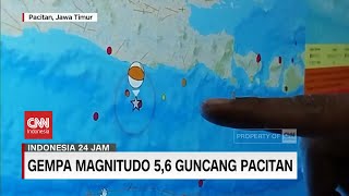 Gempa Magnitudo 5,6 Guncang Pacitan