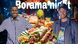 Cuntooyinka wadada habeen kii ee magadalada Borama[E25] street food at night ​⁠@GeediSahan