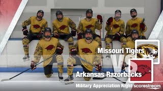 Arkansas Razorbacks vs. Mizzou Game 1 (ACHA Hockey)