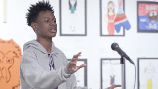 Speaking Their Truth: Spoken Word Performances with Roscoe Burnems at Art 180