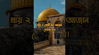 পৃথিবীতে প্রায় ৪০ লক্ষ মসজিদ! #islamic #motivation #islamicvideo