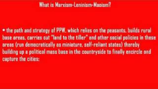 What is Marxism-Leninism-Maoism?