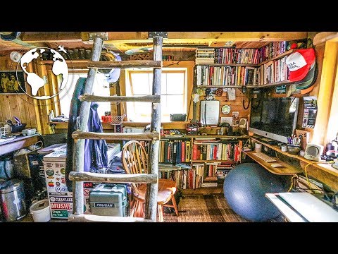TEENAGER Builds OFF-GRID TINY HOUSE (80% Recycled Material) TEENAGER Builds OFF-GRID TINY HOUSE (80% Recycled Material)