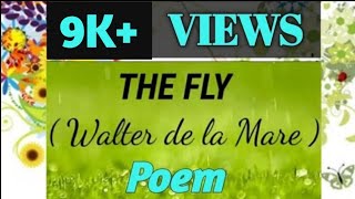 #THE#FLY   #ENGLISH#POEM