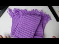 easy crochet scarf ถักผ้าพันคอง่ายๆ โดยใช้เข็มถัก wannapa crochet