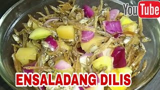 How to make Ensaladang Crispy Dilis / Easy steps recipe