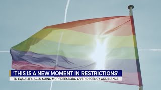 TN Equality, ACLU suing Murfreesboro over decency ordinance