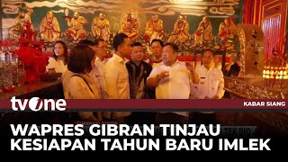 Wapres Gibran Tinjau Klenteng Boen Tek Bio di Tangerang | Kabar Siang tvOne