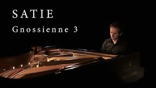 ERIK SATIE Gnossienne 3 - Alessio Nanni, piano