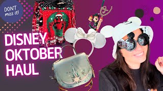 🌟 XXL Disney Haul Oktober 2024: Disneyland Paris, Primark, Halloween \u0026 Disney Store!