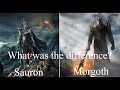 Morgoth and Sauron - What was the difference