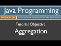 Learn Java Programming - Aggregation Tutorial