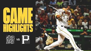 Yoshi Tsutsugo Drives in Winning Run | Marlins vs. Pirates Highlights (7/23/22)