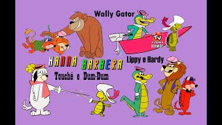 ⭐TRÊS ABERTURAS ELETRIZANTES!⭐HANNA-BARBERA⭐LIPPY E HARDY, TARTARUGA TOUCHÉ E WALLY GATOR⭐AIC-SP