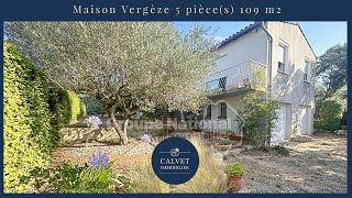 Maison Vergèze 5 pièce(s) 109 m2+2 Garages de 25m² chacun