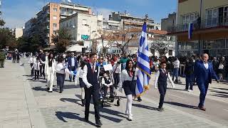 Συγκίνησαν τα παιδιά του Ειδικού Σχολείου Σερρών στην παρέλαση (25/03/2023)