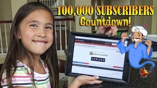 JillianTubeHD 100,000 SUBSCRIBERS Countdown!