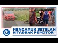 Viral Video Pemilik Mobil Mengamuk setelah Ditabrak Pemotor Ugal-ugalan, Emosi Ingin Hancurkan Motor