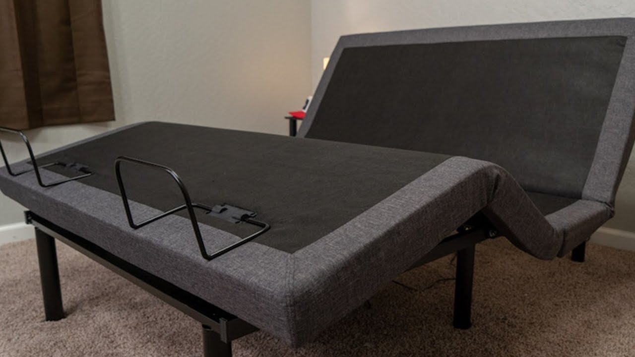 LUCID L300 Adjustable Bed Base Review - YouTube