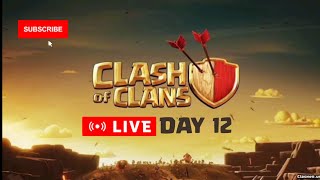 SUPER WIZARD is live Clash of clans live attacks and base visit #clashofclans