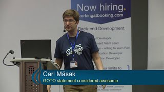 GOTO statement considered awesome - Carl Mäsak (masak)