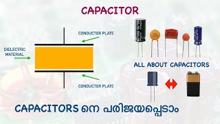 CAPACITORS നെ പരിജയപ്പെടാം | Basic of CAPACITORS | CAPACITORS Working Malayalam|Through the circuits