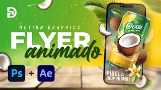 Tutorial Flyer Animado After Effects - Historias Animadas Redes Sociales Motion Flyers After Effects