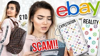 I BOUGHT FAKE DESIGNER ITEMS ON EBAY... I CAN'T BELIEVE WHAT I GOT!