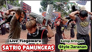 Kalapan Bringas Banteng SATRIO PAMUNGKAS Style Jaranan‼️Live Tlogowaru