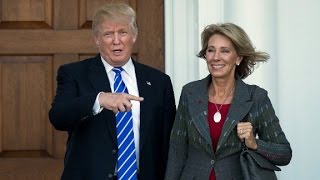 Who is Trump's education secretary pick?