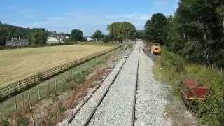 First passenger stock to Corwen since 1964