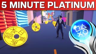 A 5 Minute Platinum You Can Earn Blindfolded?! - Tokyo Run Platinum Walkthrough \u0026 Trophy Guide