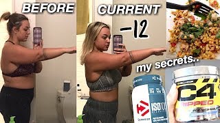 HOW I LOST 12 POUNDS IN 4 WEEKS! (FAST WEIGHT LOSS TIPS)