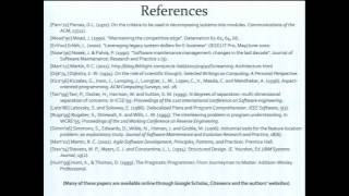 Software Modularity: Paradoxes, Principles, and Architectures