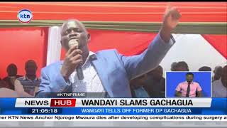 Energy CS Opiyo Wandayi tells off former DP Gachagua