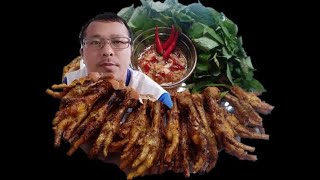 វិធីអាំងជើងមាន់/Chicken Feed Grilled Recipe