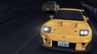 Keisuke and God Foot Reach the Turnaround Point (Initial D Fourth Stage)