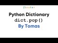 Python dict.pop() Method
