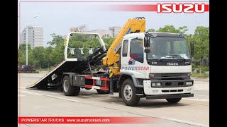 Brand new 2020 Recovery Vehicle Isuzu Flatbed wrecker truck