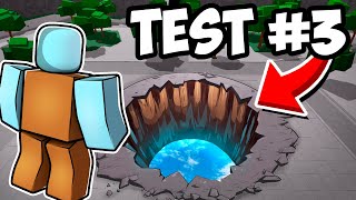 Testing DESTRUCTION MAP Experiments in The Strongest Battlegrounds