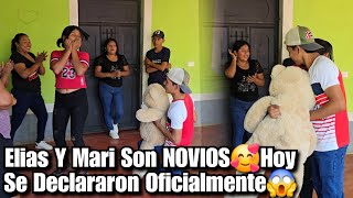 Elias Y Mari En Pleno Vídeo Se Hicieron NOVIOS OFICIALES😳Con Un Gran BESO Lo Celebraron😱