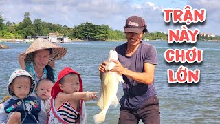 Đại Gia Đình Anh Nghĩa Đi Kéo Lưới , Có Vợ Trên Xuồng May Mắn Hẳn | #66TV #fishing