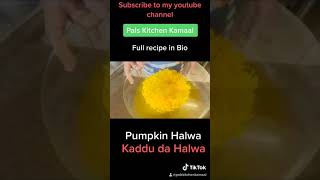 Pumpkin Hawla | Kaddu Halwa | Cook with me