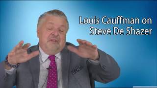 Louis Cauffman on Steve de Shazer